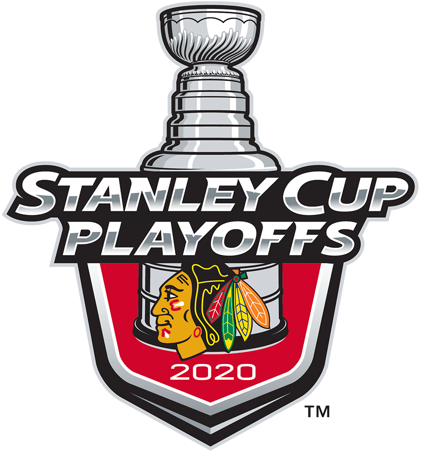 Chicago Blackhawks 2020 Playoffs Logo iron on heat transfer